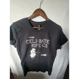 the Celibate Rifles  band  t shirt size Ladies  large black